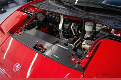 1996 Acura NSX in Formula Red over Black