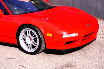 1996 Acura NSX in Formula Red over Black