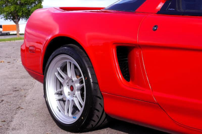 1996 Acura NSX in Formula Red over Black