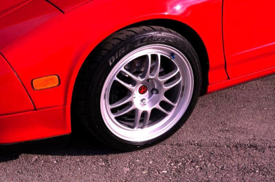 1996 Acura NSX in Formula Red over Black