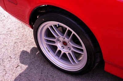 1996 Acura NSX in Formula Red over Black