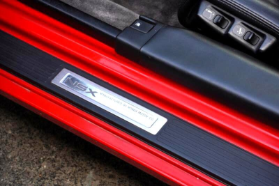 1996 Acura NSX in Formula Red over Black