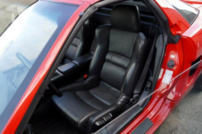 1996 Acura NSX in Formula Red over Black