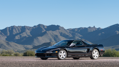 1993 Acura NSX in Berlina Black over Black