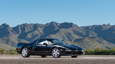 1993 Acura NSX in Berlina Black over Black