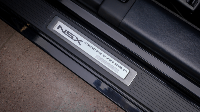 1993 Acura NSX in Berlina Black over Black