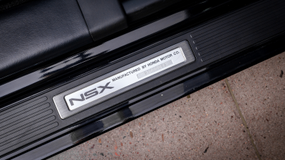 1993 Acura NSX in Berlina Black over Black