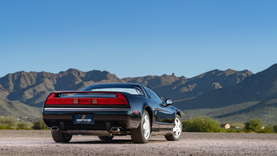 1993 Acura NSX in Berlina Black over Black