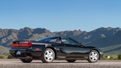 1993 Acura NSX in Berlina Black over Black