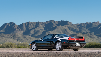 1993 Acura NSX in Berlina Black over Black