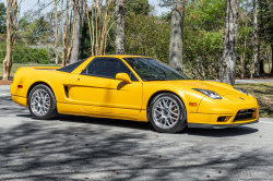2004 Acura NSX in Rio Yellow over Black