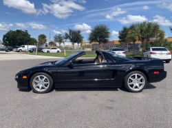 1997 Acura NSX in Berlina Black over Tan
