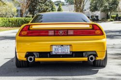 2004 Acura NSX in Rio Yellow over Black