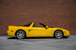 2002 Acura NSX in Spa Yellow over Black