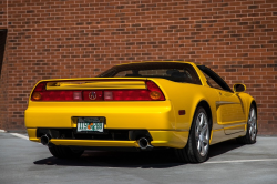 2002 Acura NSX in Spa Yellow over Black