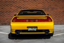 2002 Acura NSX in Spa Yellow over Black