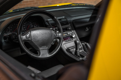 2002 Acura NSX in Spa Yellow over Black