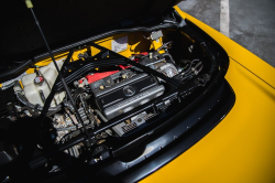 2002 Acura NSX in Spa Yellow over Black