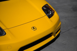 2002 Acura NSX in Spa Yellow over Black