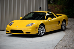 2002 Acura NSX in Spa Yellow over Black