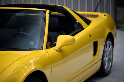 2002 Acura NSX in Spa Yellow over Black