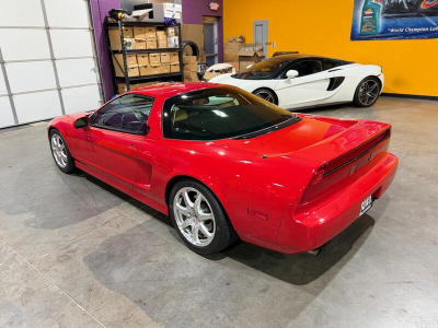 2000 Acura NSX in New Formula Red over Tan