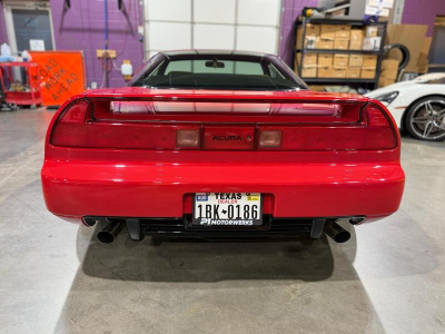 2000 Acura NSX in New Formula Red over Tan