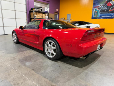 2000 Acura NSX in New Formula Red over Tan