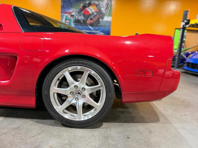 2000 Acura NSX in New Formula Red over Tan