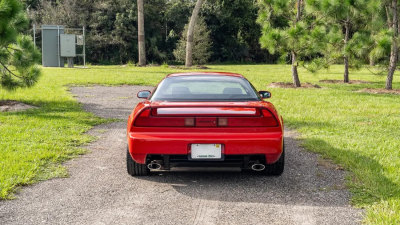 1991 Acura NSX in Formula Red over Black