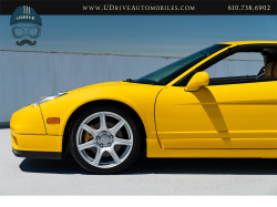 2003 Acura NSX in Spa Yellow over Yellow