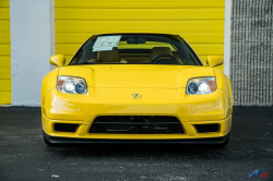 2003 Acura NSX in Spa Yellow over Black