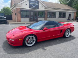 1991 Acura NSX in Formula Red over Black