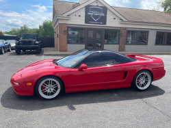 1991 Acura NSX in Formula Red over Black