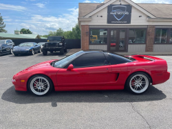1991 Acura NSX in Formula Red over Black