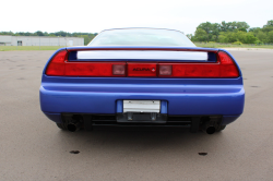 2000 Acura NSX in Monaco Blue over Black