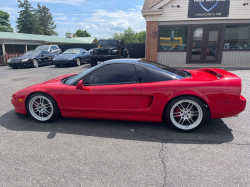 1991 Acura NSX in Formula Red over Black