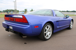 2000 Acura NSX in Monaco Blue over Black