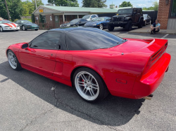 1991 Acura NSX in Formula Red over Black