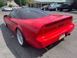 1991 Acura NSX in Formula Red over Black