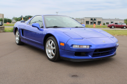 2000 Acura NSX in Monaco Blue over Black