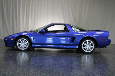 2000 Acura NSX in Monaco Blue over Black
