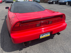 1991 Acura NSX in Formula Red over Black