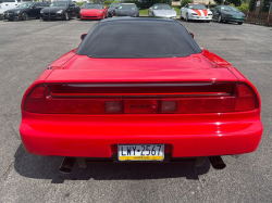 1991 Acura NSX in Formula Red over Black