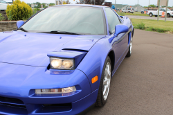 2000 Acura NSX in Monaco Blue over Black