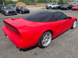 1991 Acura NSX in Formula Red over Black