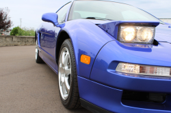 2000 Acura NSX in Monaco Blue over Black