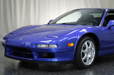 2000 Acura NSX in Monaco Blue over Black