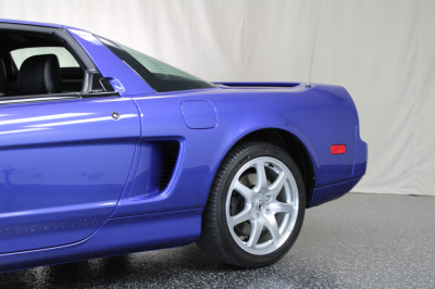 2000 Acura NSX in Monaco Blue over Black