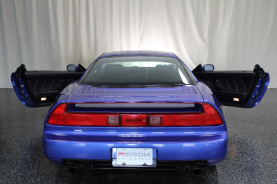 2000 Acura NSX in Monaco Blue over Black